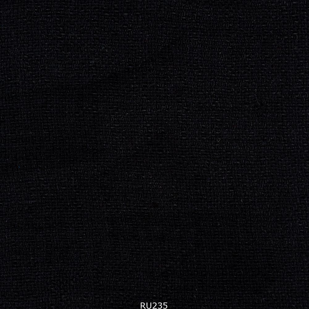 NOIR Chanel — домотканый хлопок фактурный, чёрный