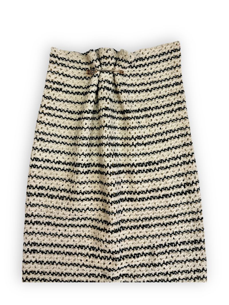 LACE Sand — ажурный хлопковый трикотаж, бежевый и серый