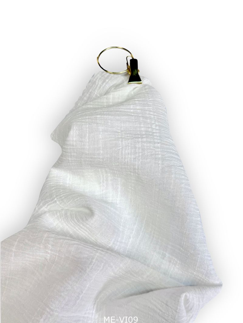 Вискозный шифон Cotton Slub — воздушная ткань с фактурной нитью